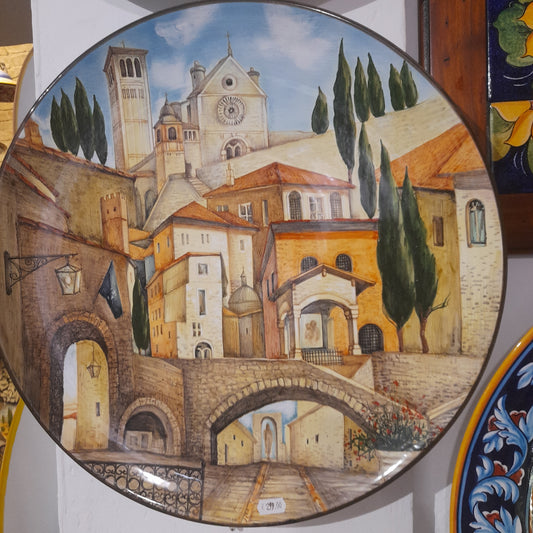 Piatto Assisi da diametro 45cm